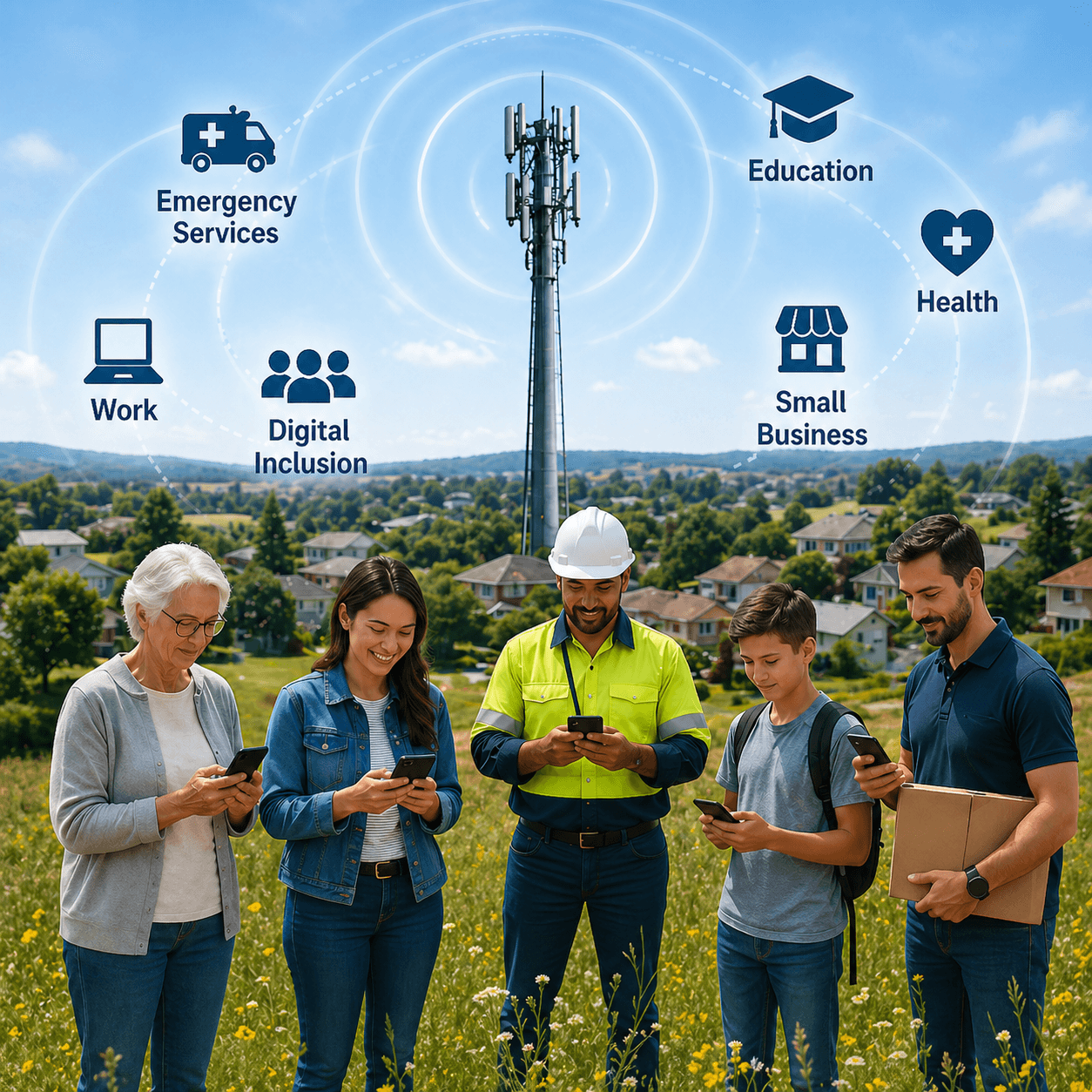 Reading Mobile Coverage Through a Service-Equity Lens